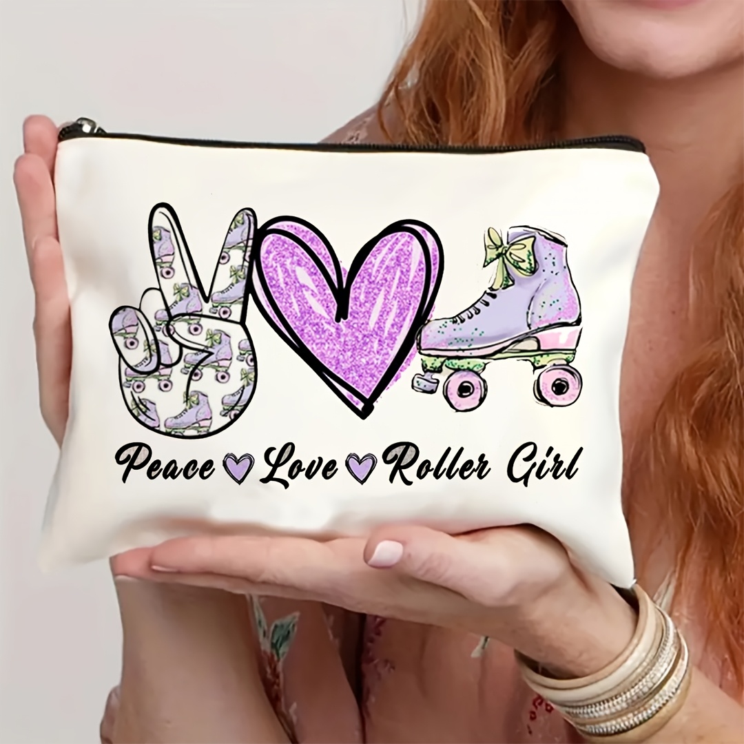 Food Snacks Packaging - 1Pc Peace, Love & Roller Skating