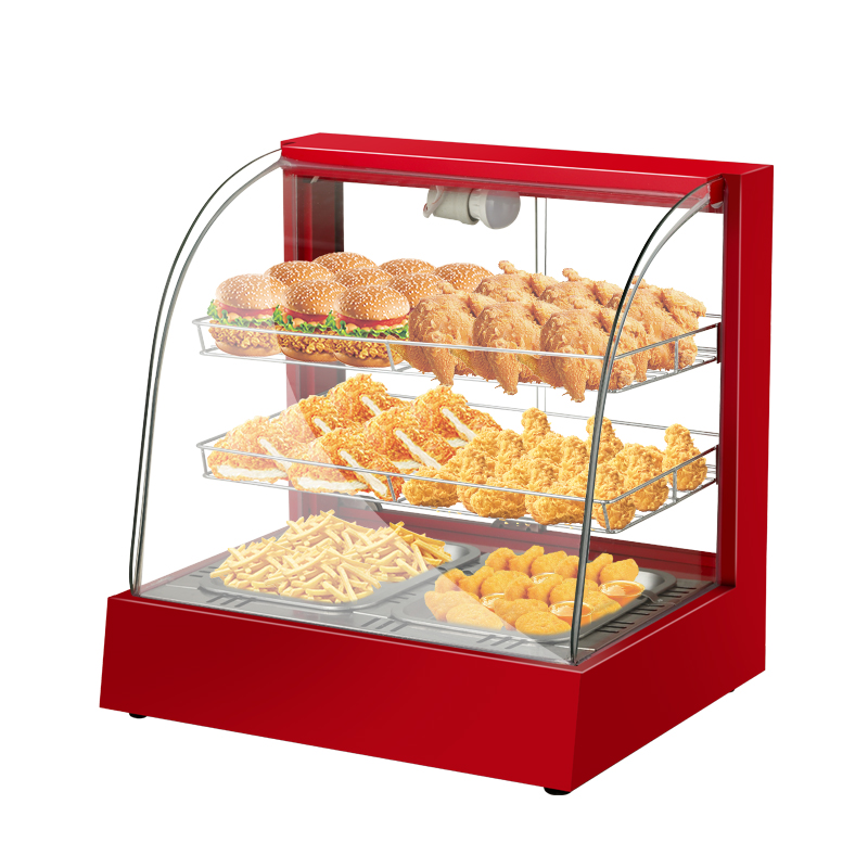 Snacks Food Warmer - Restaurant Countertop Electric Food Warmer Showcase