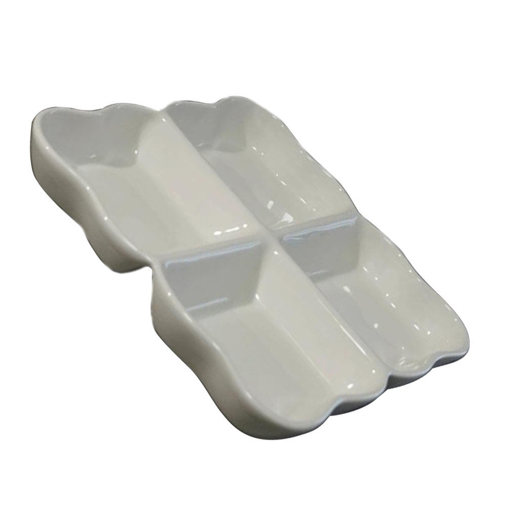 4-Compartment Ceramic Snack Di - Food In Japanese Snacks recension och pris