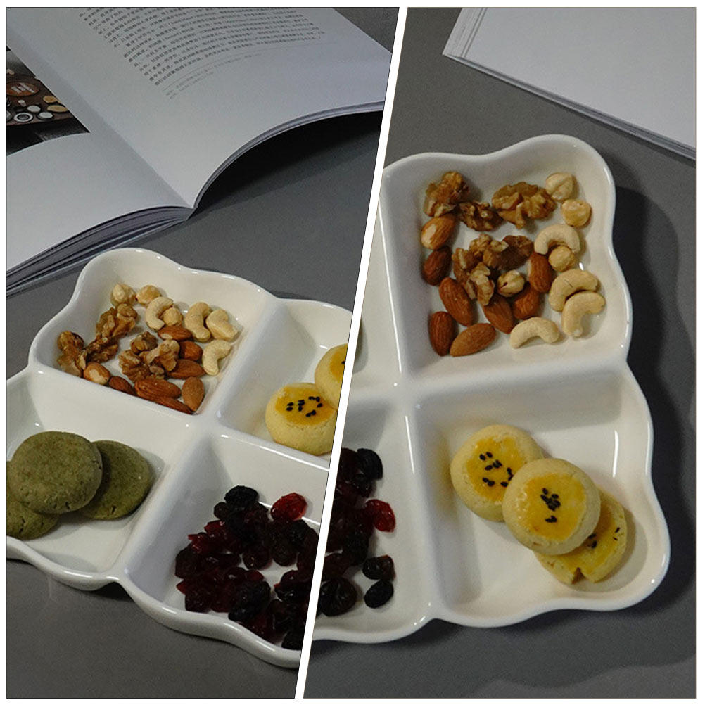 4-Compartment Ceramic Snack Di - Food In Japanese Snacks recension och pris