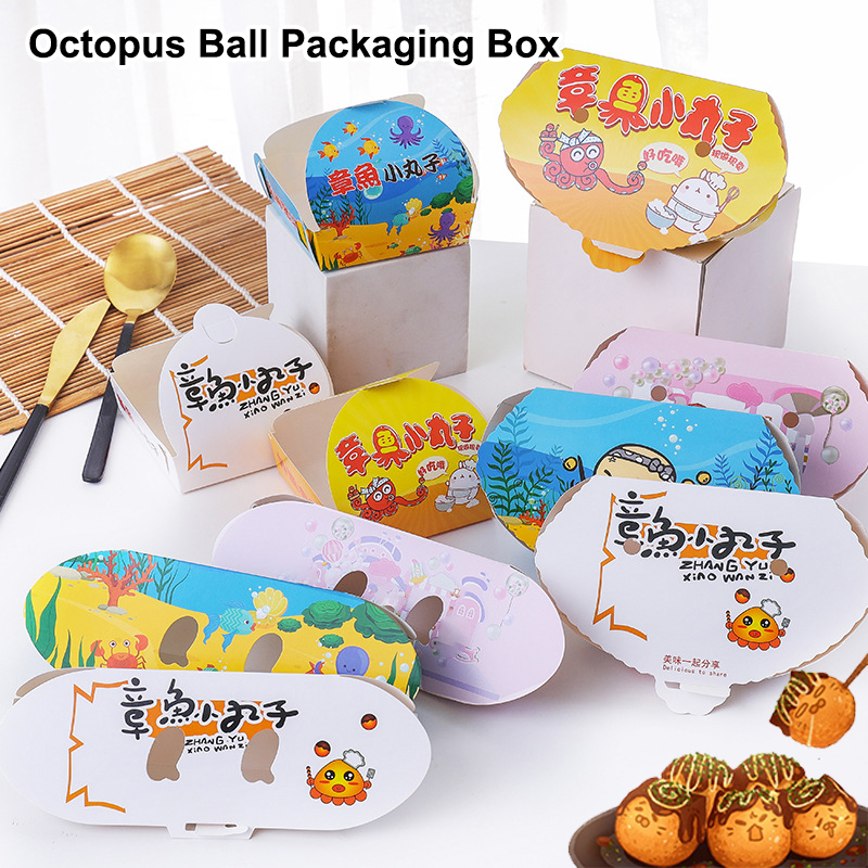 100Pcs Disposable Cartoon Octo - Food In Japanese Snacks recension och pris