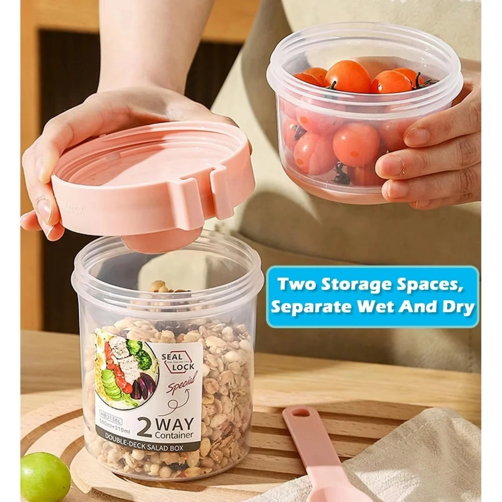 Portable Salad Cup Breakfast C - Food Snacks Wholesale recension och pris