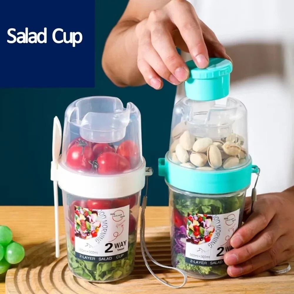 Portable Salad Cup Breakfast C - Food Snacks Wholesale recension och pris