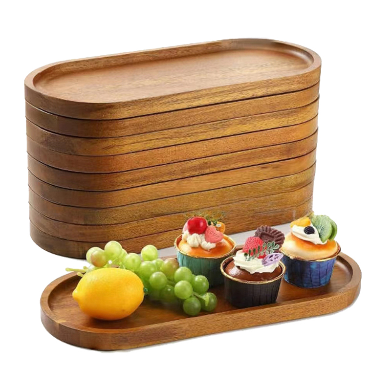 Tableware Solid Wood Food Tray - Food In Japanese Snacks recension och pris