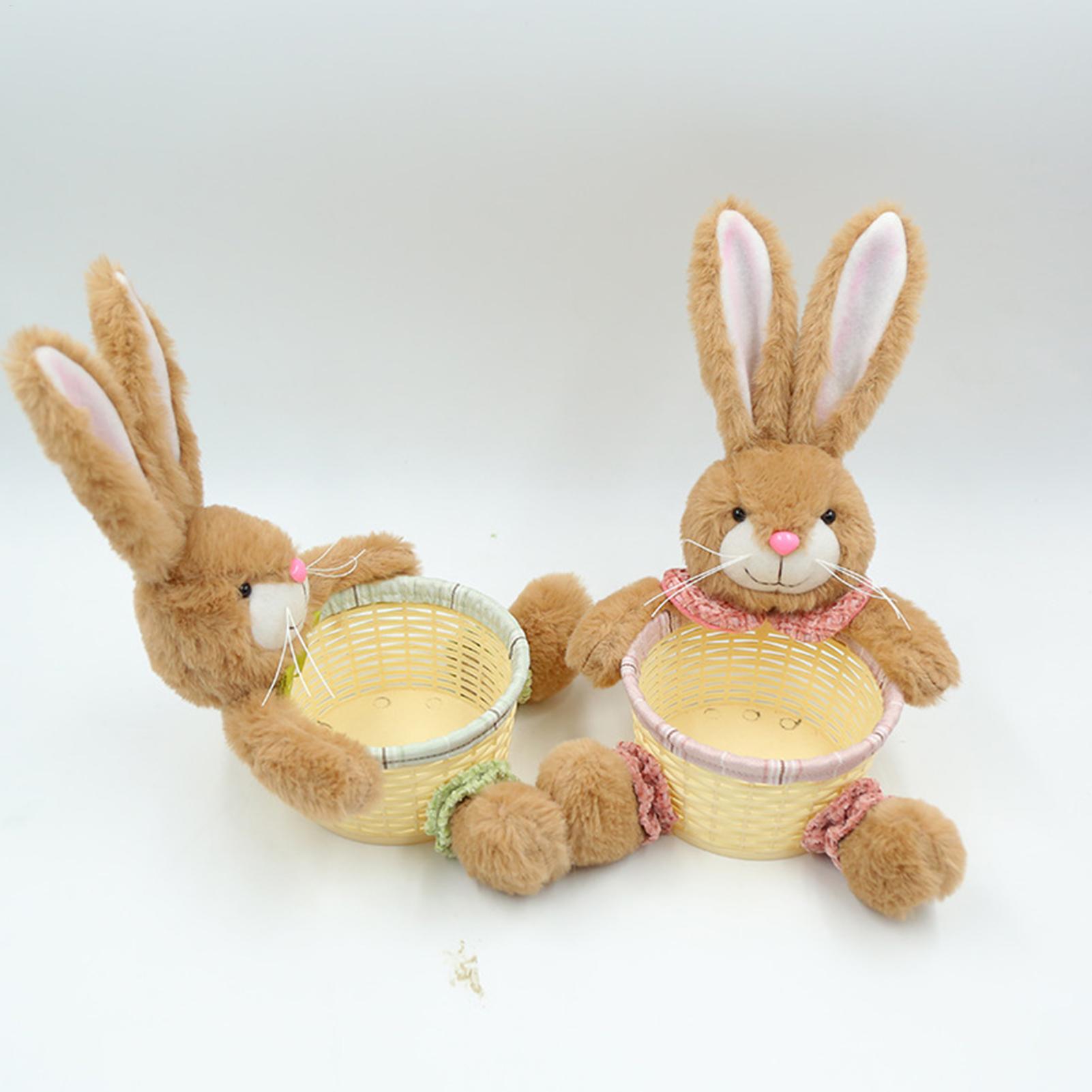 Easter Bunny Basket Rabbits Sh - Snacks Food Gift Baskets recension och pris