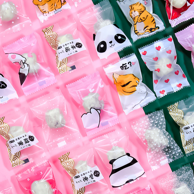 AQ 100pcs/lot Cartoon Cute Cat - Food Snacks For Baby Shower recension och pris