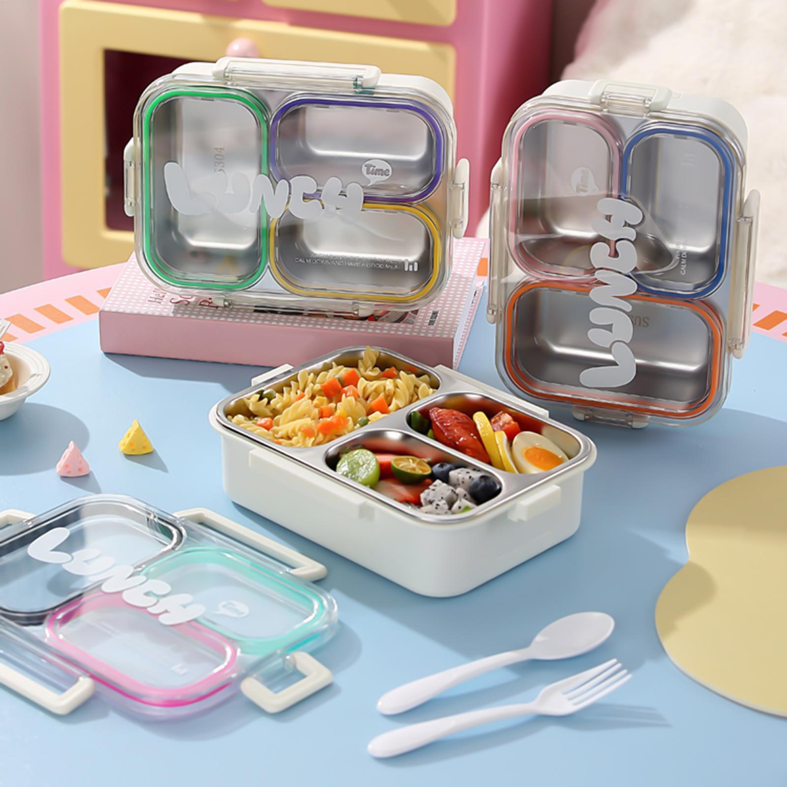 Stainless Steel Lunch Box Divi - Food Snacks For School recension och pris