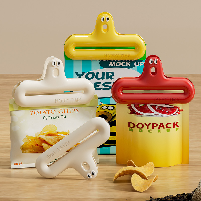 1/4 cartoon sealing clip moist - Food Snacks Wholesale recension och pris