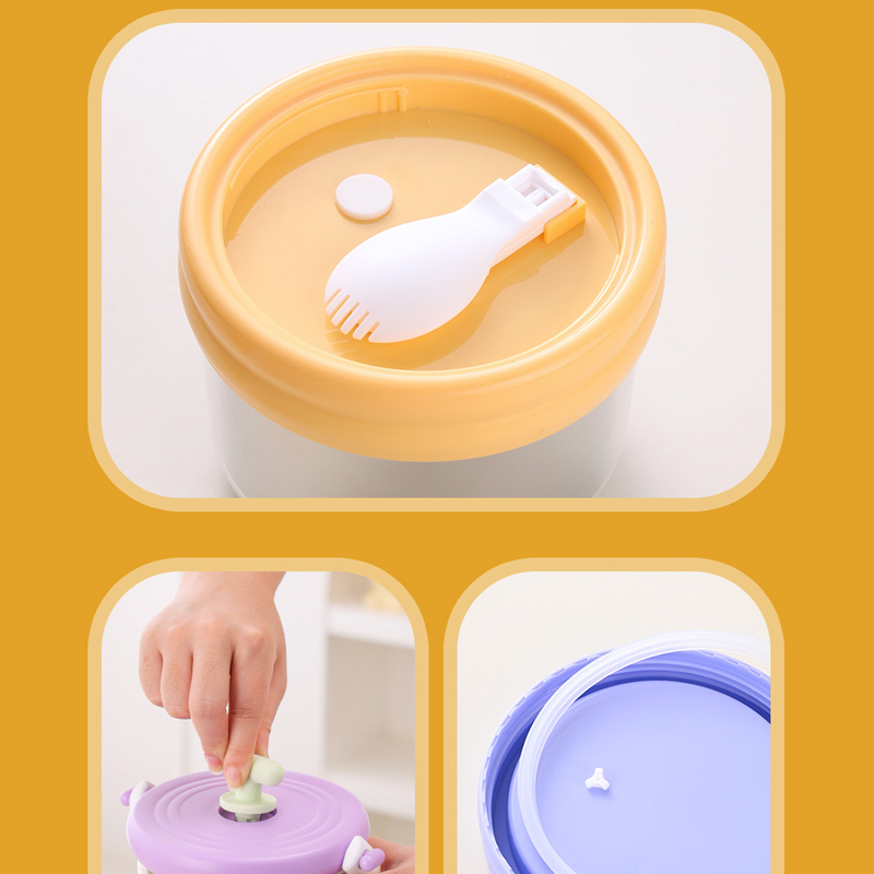 Double Layer Lunch Box 304 Sta - Food Snacks For School recension och pris