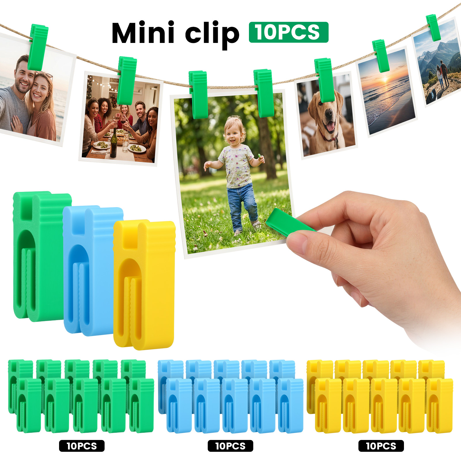 10Pcs Snack Bag Seal Clip Mult - Food Snacks Wholesale recension och pris