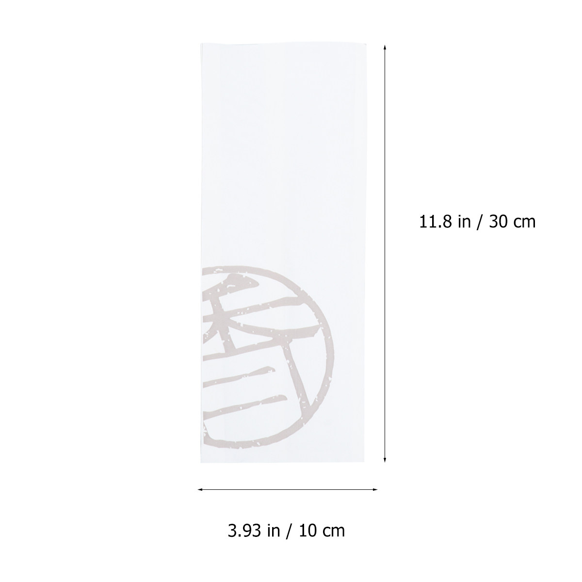 100Pcs Food Paper Bags for Hot - Food Snacks Packaging recension och pris