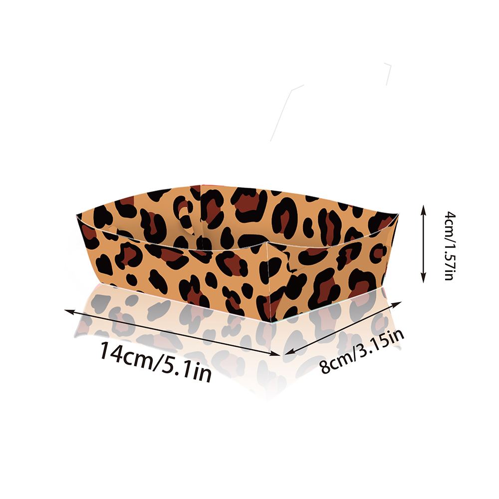 6/12/24/36pcs Jungle Safari Pa - Food Snacks For Baby Shower recension och pris