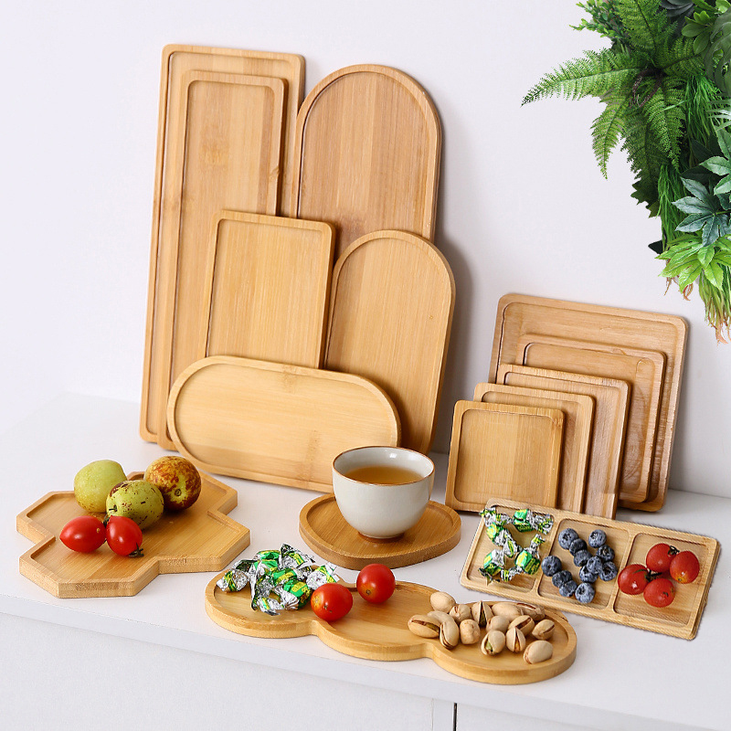 Tableware Solid Wood Food Tray - Food In Japanese Snacks recension och pris
