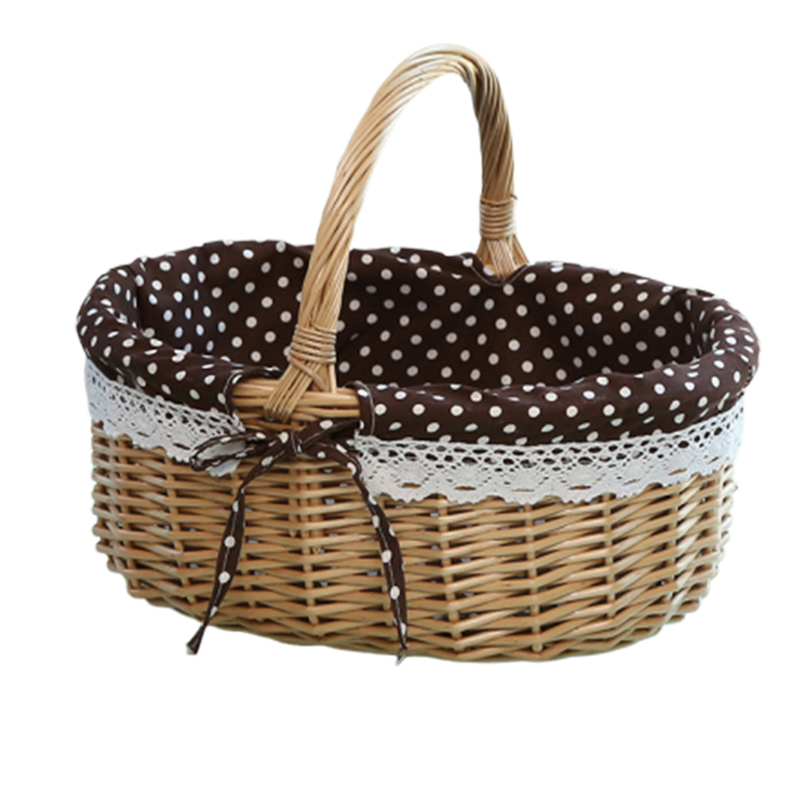 Stylish Handmade Wicker Fruit  - Snacks Food Gift Baskets recension och pris