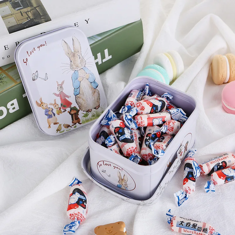 Vintage Bunny Cookie Jar with  - Food Snacks For Baby Shower recension och pris