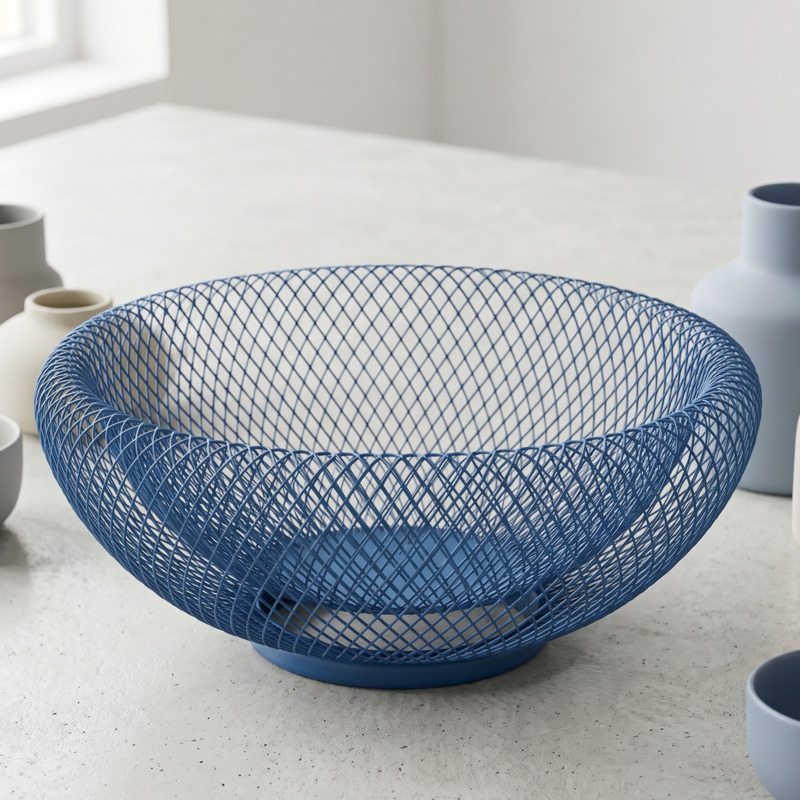 Iron Fruit Basket Modern Minim - Snacks Food Gift Baskets recension och pris