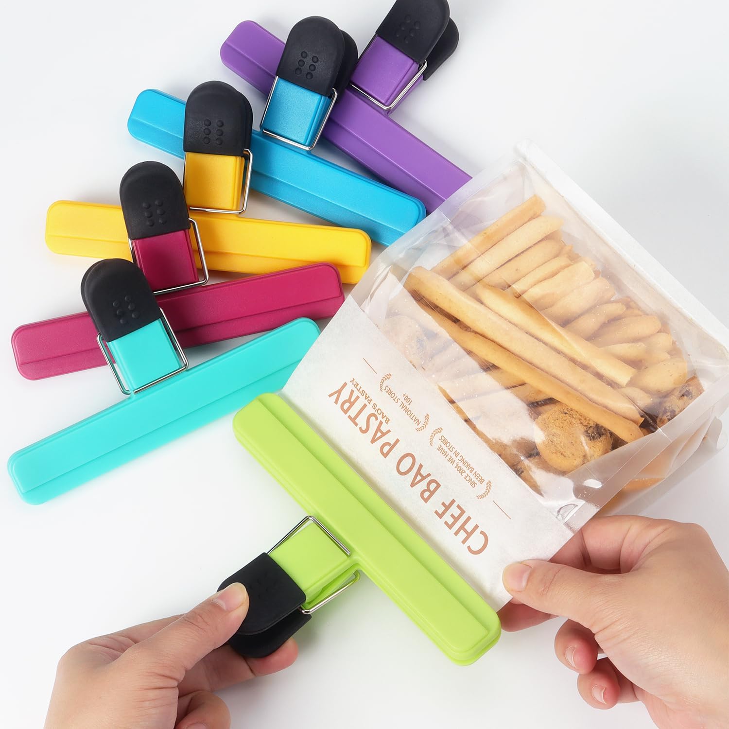 3-12PCS Multi Purpose Sealing  - Food Snacks Wholesale recension och pris