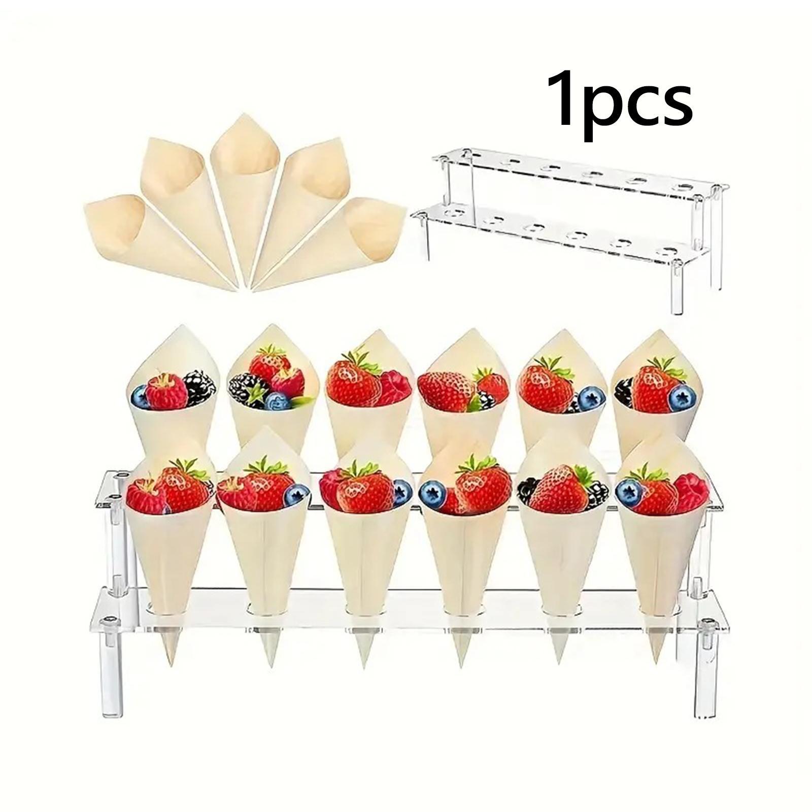 Ice Cream Cone Holder Cupcake  - Food Snacks For Baby Shower recension och pris