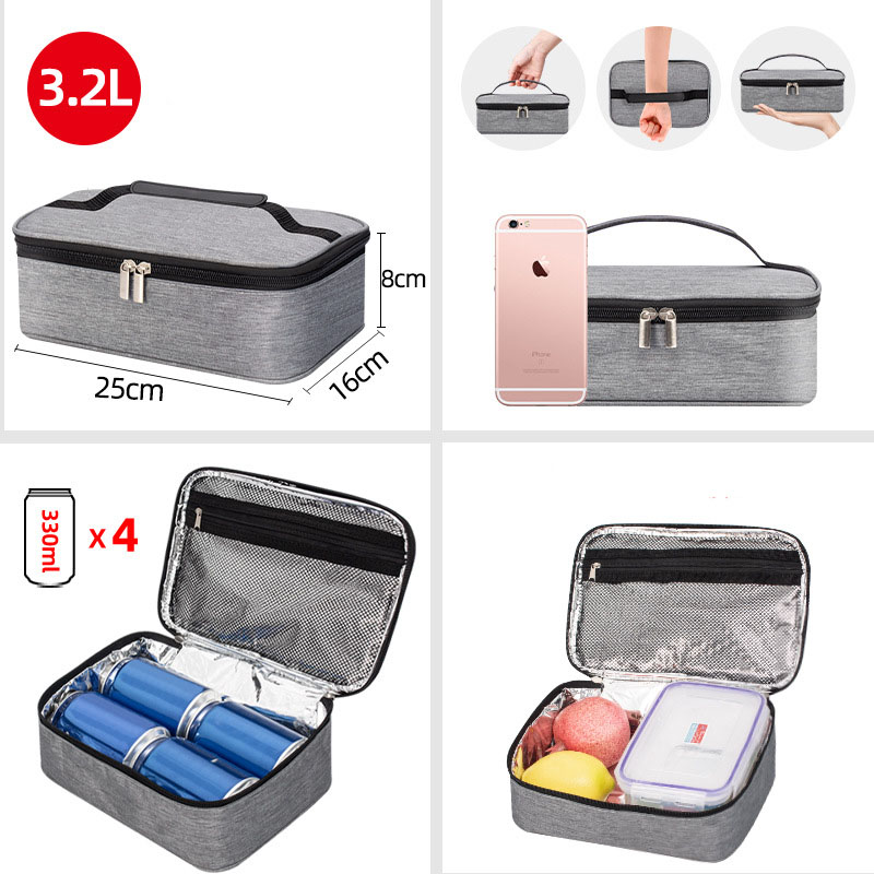 Portable Thermal Insulated Sma - Food Snacks For School recension och pris