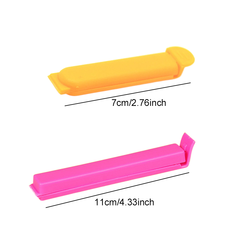 Colorful Food Storage Clips –  - Snacks Food Gift Baskets recension och pris