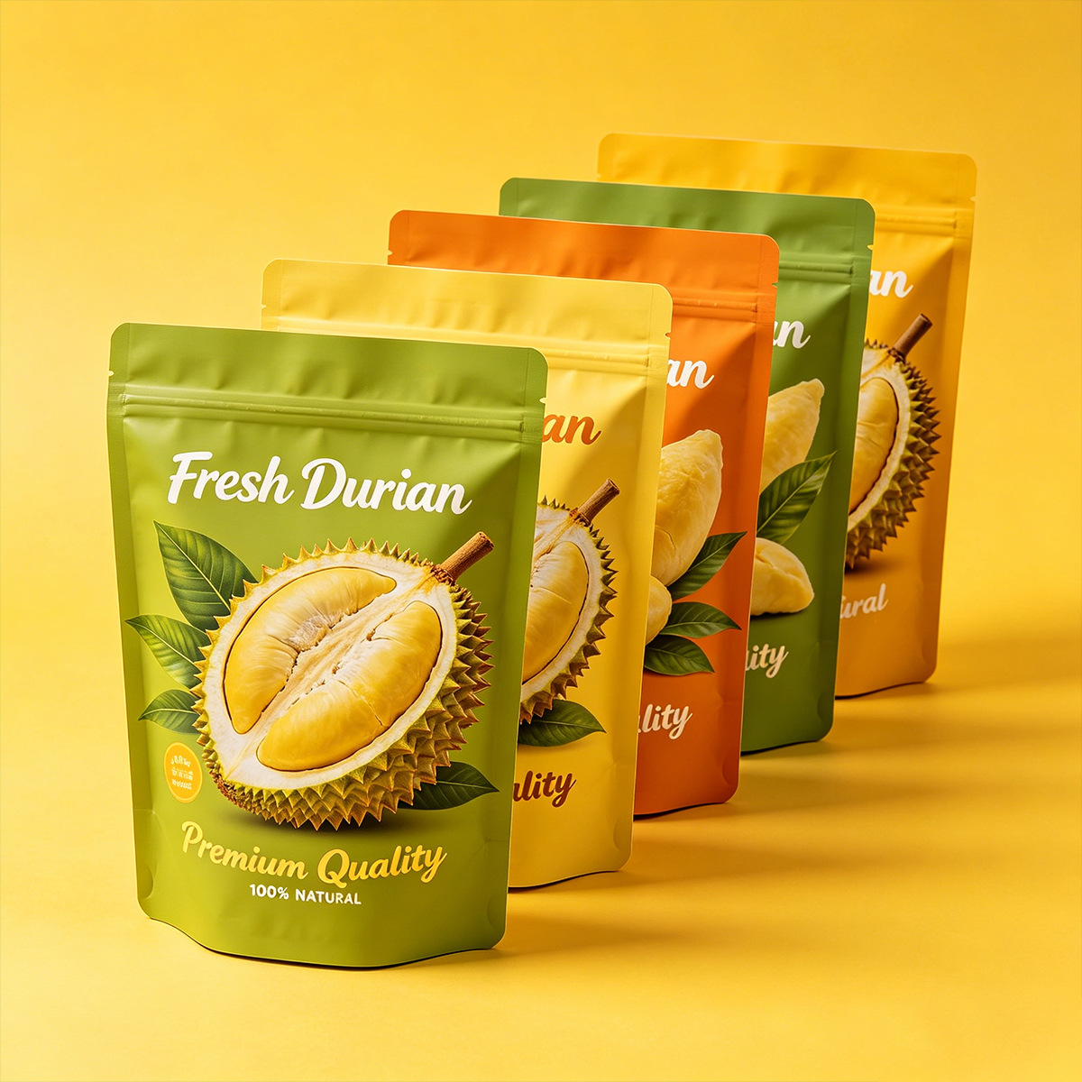 Custom Food Packaging Bags Wit - Logo Food Snack recension och pris