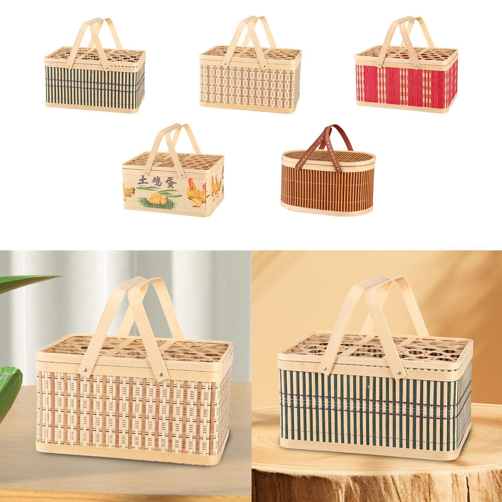 Flower Basket Portable Gift Wr - Snacks Food Gift Baskets recension och pris