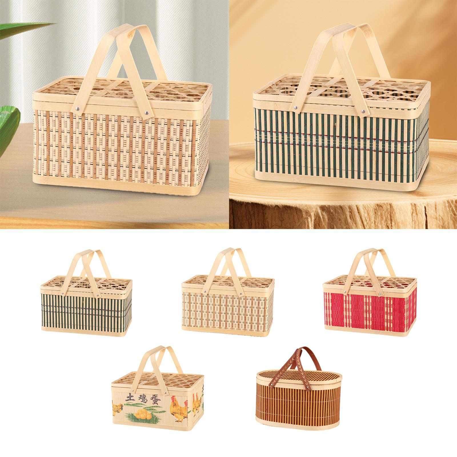 Flower Basket Portable Gift Wr - Snacks Food Gift Baskets recension och pris