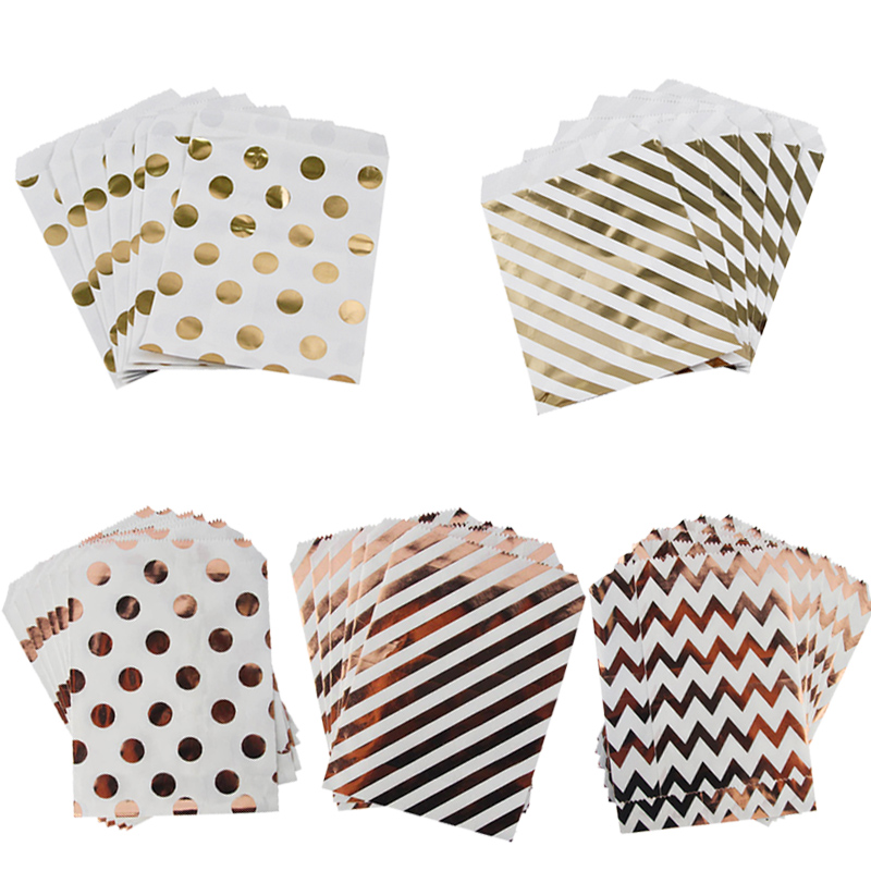20/25pcs Gold/Rose Gold Dot/St - Food Snacks For Baby Shower recension och pris