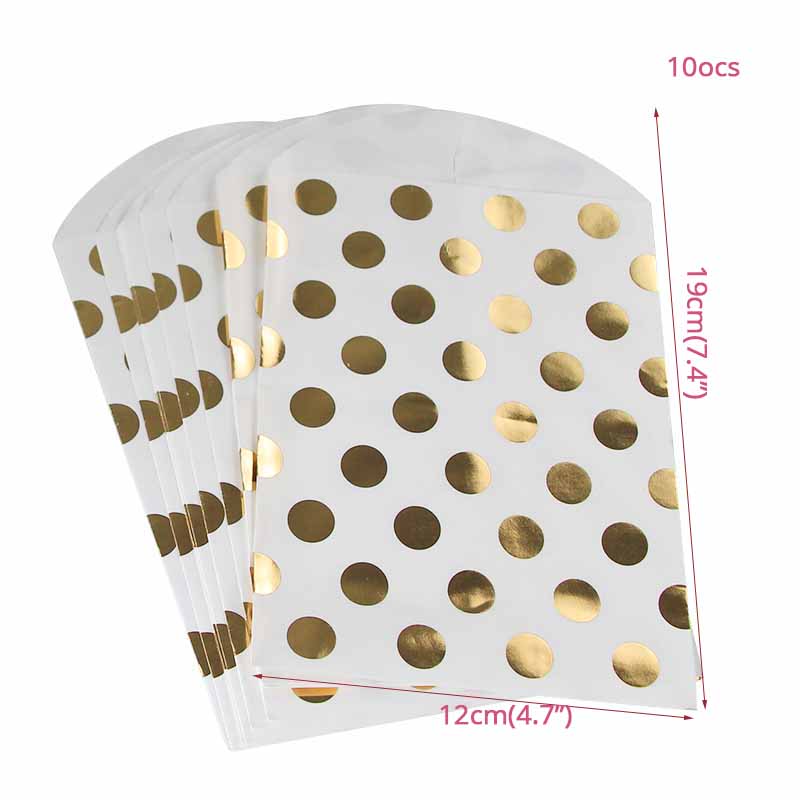 20/25pcs Gold/Rose Gold Dot/St - Food Snacks For Baby Shower recension och pris