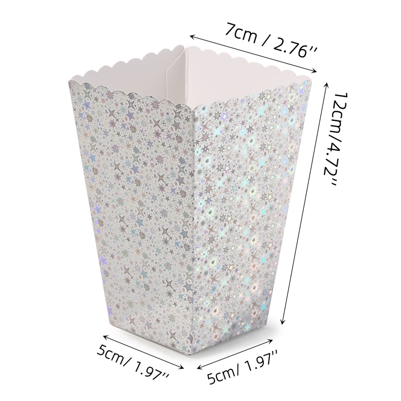 50pcs New Popcorn Boxes Corn C - Food Snacks For Baby Shower recension och pris