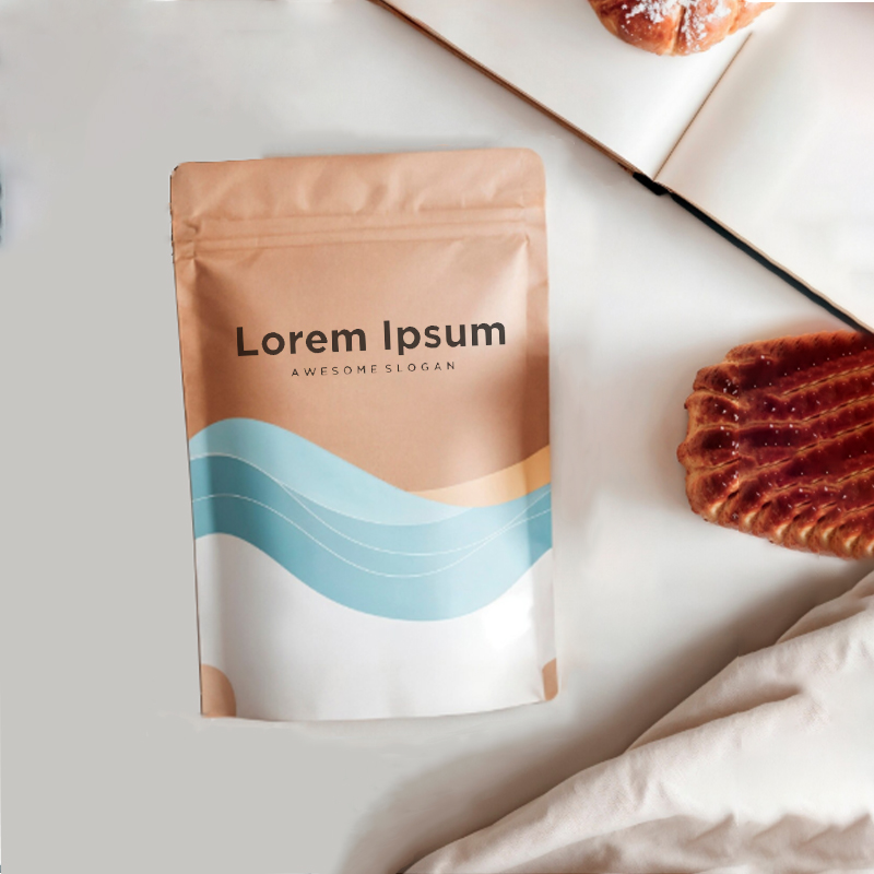 Customized White Kraft Paper Z - Food Snacks For School recension och pris