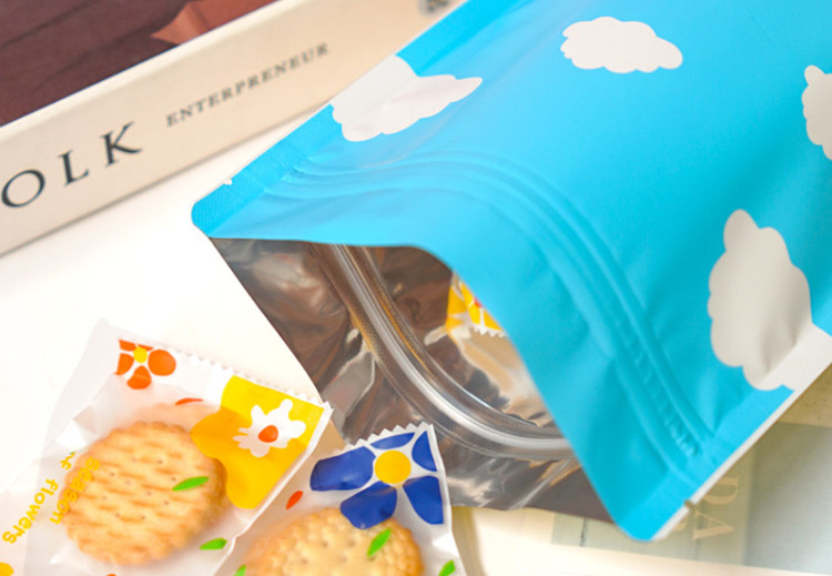 100PCS Aluminum Foil Stand-up  - Logo Food Snack recension och pris